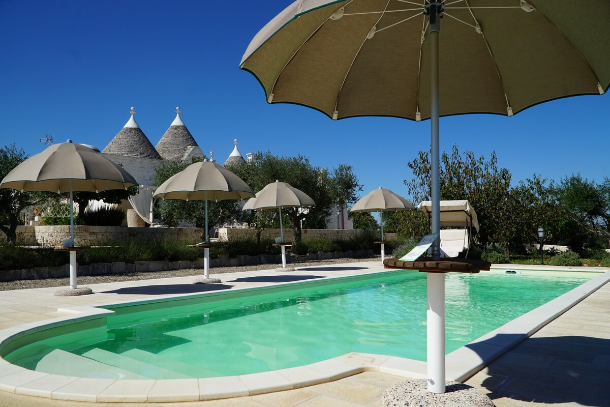 Trulli Privati in Puglia con piscina - "Trulli Abete Rosso"
